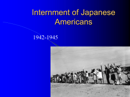 Japanese Internment - St. Francis School District