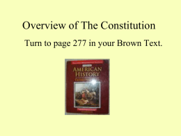 Constitution Preamble