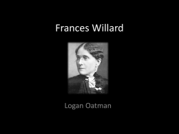 Frances Willard Real