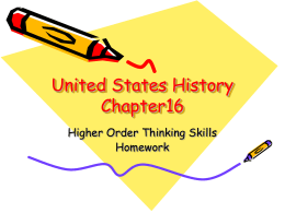 United States History Chapter16