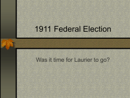 1911 Federal Election