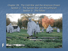 Chapter 28: The Cold War and the American