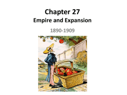 Chapter 20 America and the World