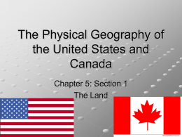 The Physical Geography of the United States and Canada