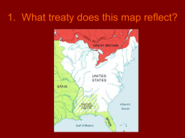 1. What treaty does this reflect?