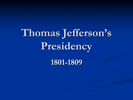 Thomas Jefferson - St. John Vianney High School