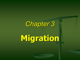 Chapter 3 Migration - School District of Bloomer