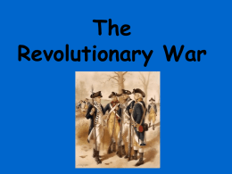 Battles of American Revolution ppt