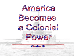 America Becomes A Colonial Power