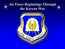 Air Force Through the Korean War