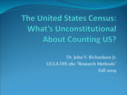 The United States Census