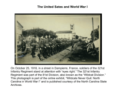 The United States and World War I_Student