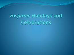 Hispanic Holidays and Celebrations