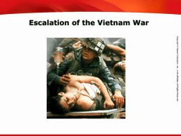 Escalation of the Vietnam War