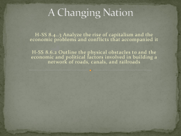 A Changing Nation