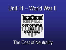 The Cost of Neutrality