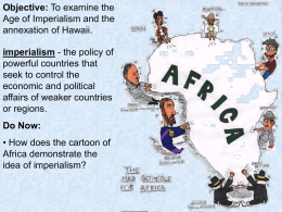 imperialism - Tville