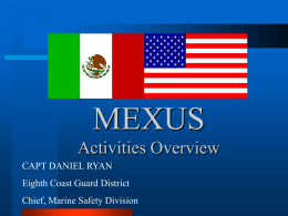 After nearly twenty years of cooperative work, the MEXUS Plan was