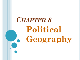 Chapter Eight Notes