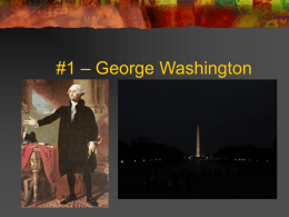 George Washington #1