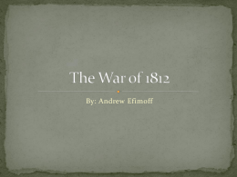 The War of 1812 - emmi09