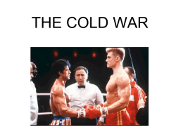 THE EARLY COLD WAR