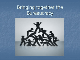 Bringing together the Bureaucracy - Parkway C-2