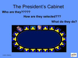 pres cabinet