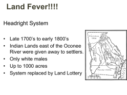 Land&Indian Removal for Frayer