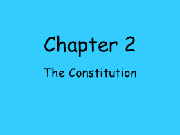 Constitutionalism Chap. 2