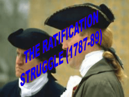 AP3- Ratification Struggle