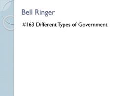 Bell Ringer – Feb. 3, 2011