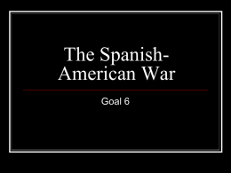 The Spanish-American War Powerpoint