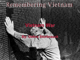 Vietnam War - 8thgradeVietnam