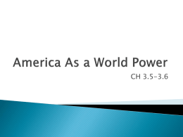 Chapter 10: America Claims an Empire