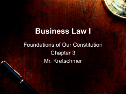 Business Law I