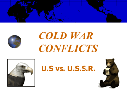 cold war conflicts - The Official Site - Varsity.com