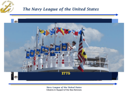 UPDATE ON THE NAVY LEAGUE FOR THE WINSTON
