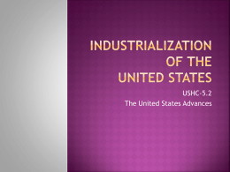 Industrialization of the United States