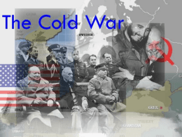 Cold War - US History