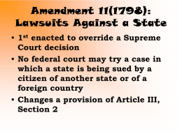 Amendment 11(1798) 2008
