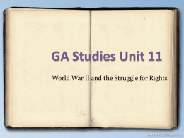 GA Studies Unit 6