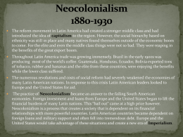 Neocolonialism 1880-1930