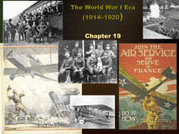 World War I - Bibb County Schools