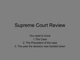 AP US Supreme Court Presentation