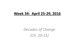 Week 34: April 25-29 - Central Bucks School District