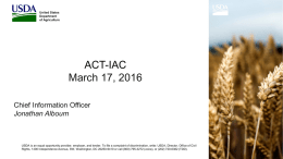 ACT-IAC March 2016