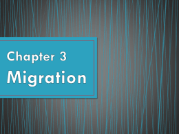 Chapter 3 Migration