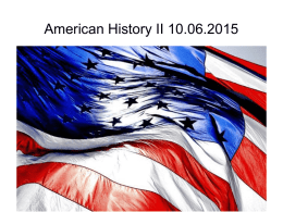 American History II VIETNAM