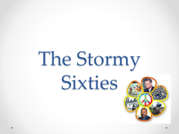 The Stormy Sixties powerpoint